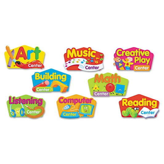 Primary Center Signs Mini Bulletin Board Set