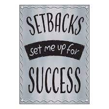 Setbacks set me up for… ARGUS® Poster