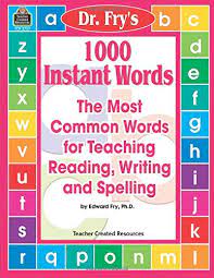 1000 Instant Words by Dr. Fry
