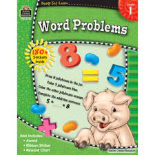 Ready-Set-Learn: Word Problems Grade 1