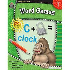 Ready-Set-Learn: Word Games Grade 1