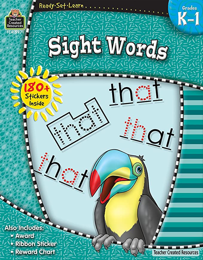 Ready-Set-Learn: Sight Words Grade K-1