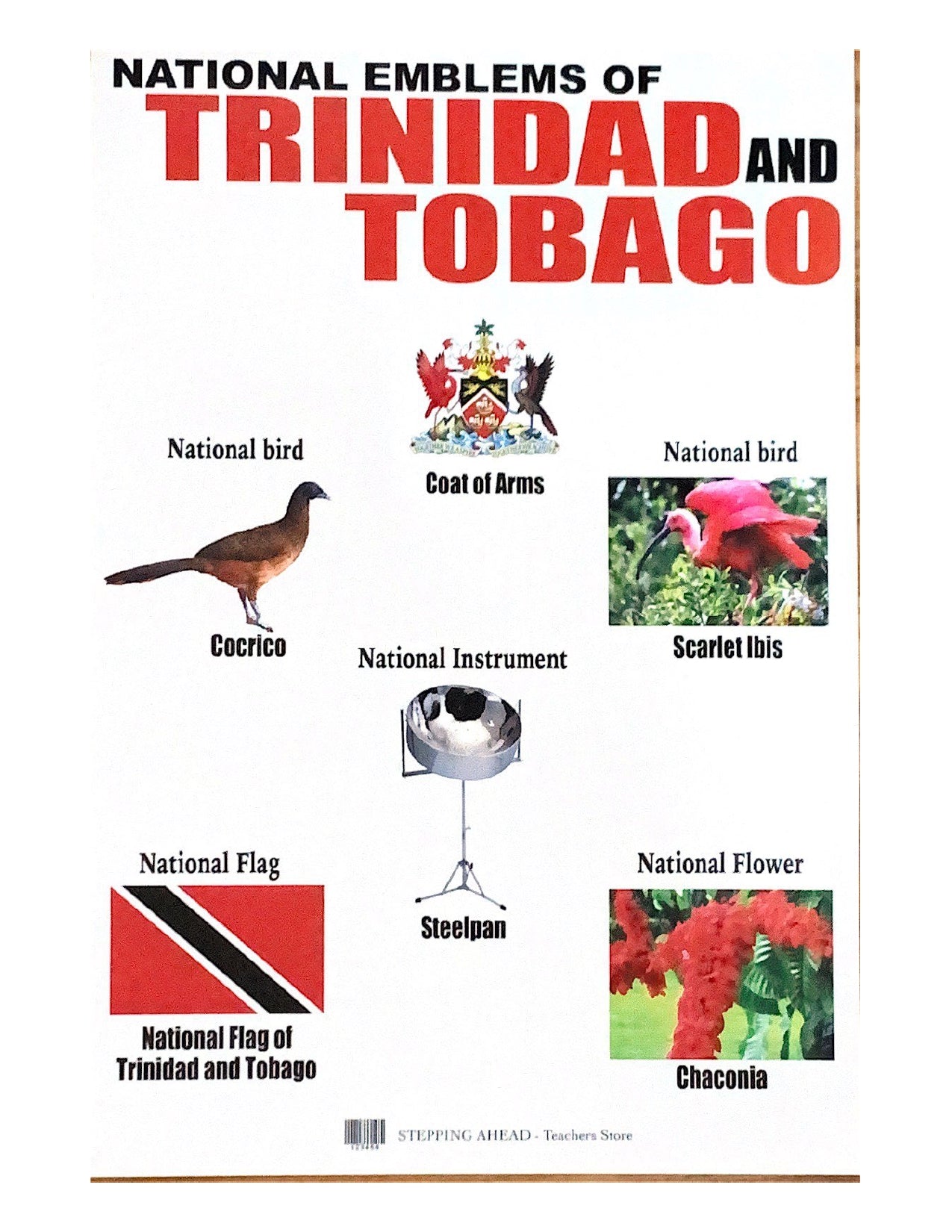 National Emblems Of Trinidad And Tobago The Teachers Store 4245