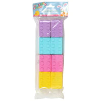 Building Block Shaped Plastic Easter Eggs, 8-ct. Packs