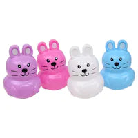 Bunny-Shaped Fillable Plastic Easter Eggs, 4-ct. Packs