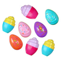 Colorful Cupcake Shaped Easter Eggs, 8-ct. Packs