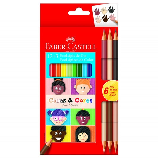 Skin Tone Colour Pencils (Faber-Castell)