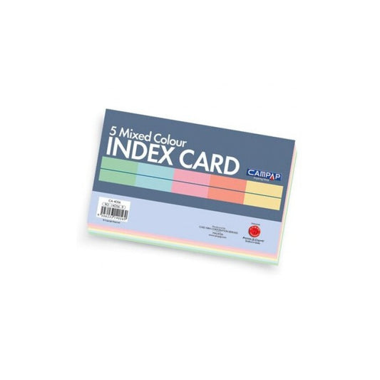 Coloured Index Cards 3'' x 5''