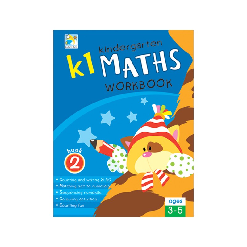 Future Ace- Kindergarten Maths Workbook K1 Book 2