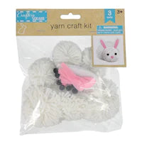 Crafter's Square DIY Easter Yarn Rabbit Kits, 3-pc.